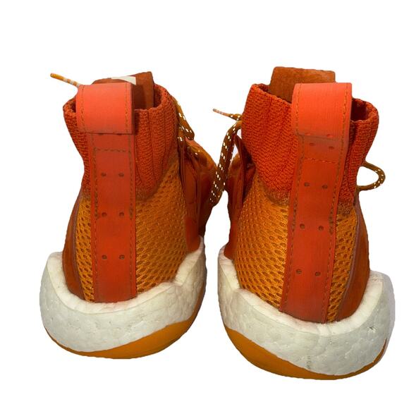 Adidas Pharrell Williams x Crazy BYW X EG7728 Orange Basketball Men’s Size 5.5 - Picture 4 of 5